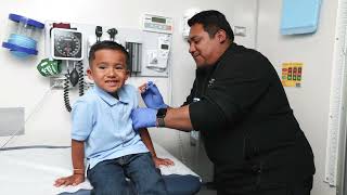 English QR Code Mobile Clinic Vaccines for Children Program