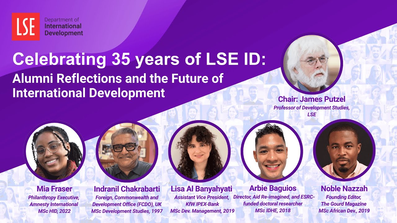 Celebrating 35 years of LSE ID: Alumni Reflections and the Future of International Development