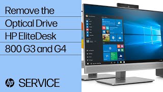 Remove the Optical Drive | HP EliteDesk 800 G3 and G4 | HP