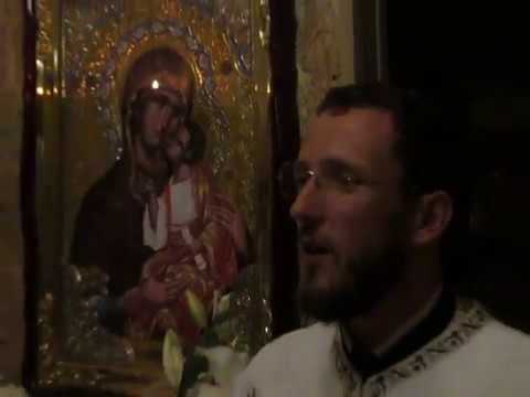 Predică la Priveghere la Parohia Sf PAHOMiE de la GLEDiN în orașul Bistrița Năsăud