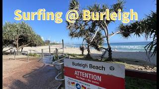 Surfing Motti ゴールドコースト最高！Burleigh Surfing on News Eve 2025