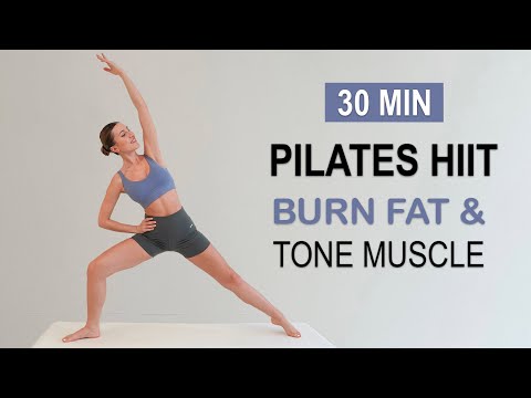 30 Min Full Body Pilates HIIT | Weight Loss + Cardio Muscle Toning | Feel Balanced, No Repeat