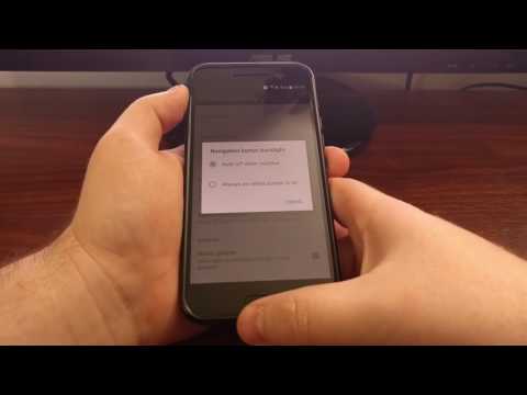 HTC 10 Keep Navigation Button Backlight On