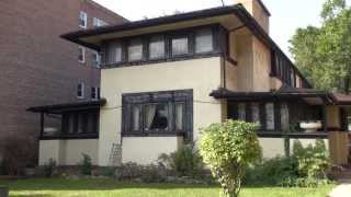 preview picture of video 'Frank Lloyd Wright In Chicago's Austin Area, the JJ Walsner Jr House'