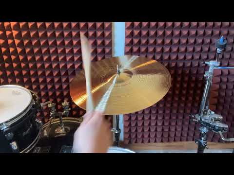 Paiste Signature Fast 18" Crash 1264g w/ video demo of actual cymbal for sale image 2