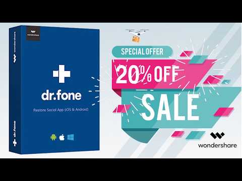 20% Off dr fone discount coupon code from WonderShare