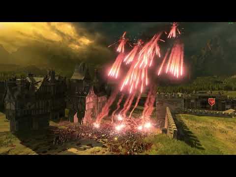 Chaos Dwarf artillery VS average Total War Warhammer 3 AI