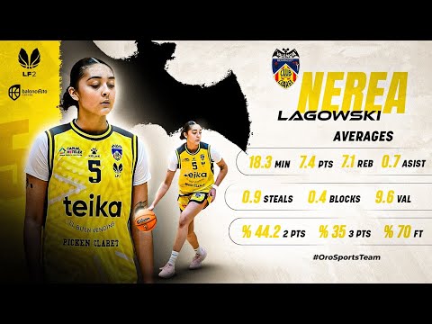 Nerea Lagowski - LF2 España 2024-25 (Picken Claret) #FaseDeAscenso