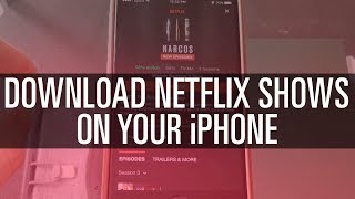 How To Download Netflix Content on Your iPhone