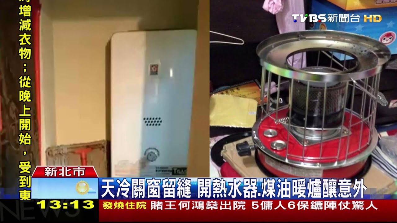 ​疑煤油電暖爐釀禍　12歲小姊弟CO中毒
