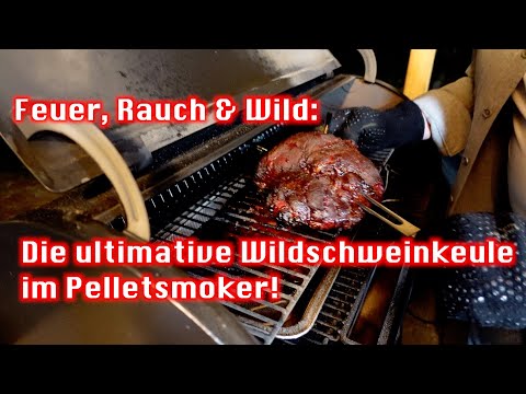 Smoking Sensation: Epic 4.2 kg Wildschweinkeule!