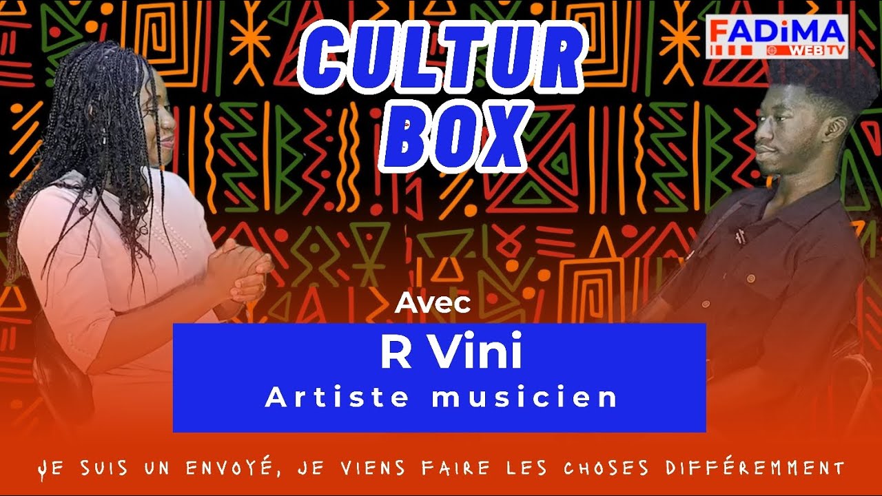 CulturBox : R Vini artiste musicien parle de son entrée dans la musique.