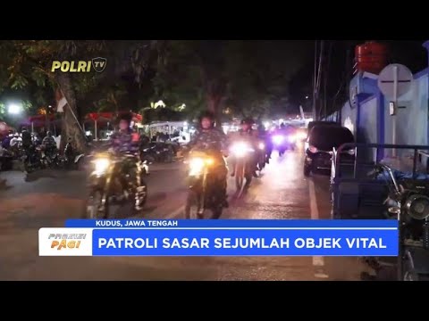 POLRES KUDUS PATROLI KAMTIBMAS OLEH TNI POLRI