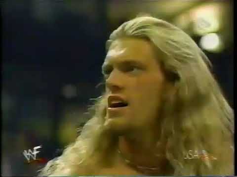 Edge (w/ Terri Runnels) vs. Big Bossman (03 12 2000 WWF Sunday Night Heat)