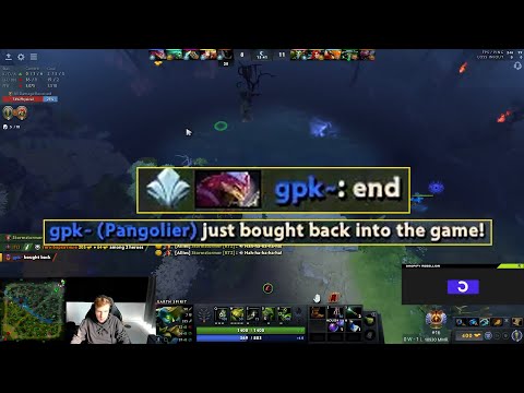 "take mid from Topson & give up after 1 death" -Cr1t witnesses a classic GPK meltdown