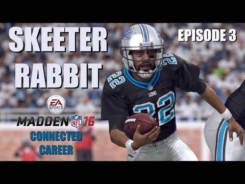 Madden 16 (Xbox One): Skeeter Rabbit (RB) Connected Career EP 3 - Week 3 vs Broncos