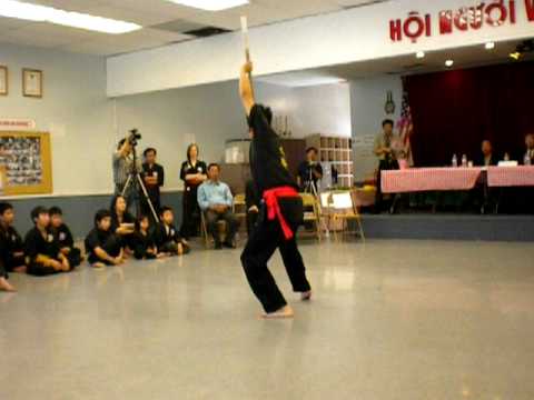 USA Kienando Kung Fu Conquering the Dragon Long Staff Form 07.18.10