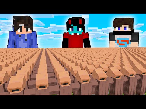 EPIC Minecraft Rescue Mission: 10K Villagers Saved!