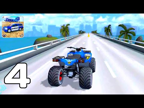 Offroad Police Transport Truck 2019 - Racing Mode Part 4 (Android GamePlay Walkthrough)