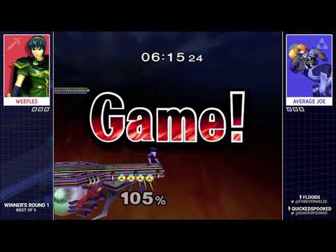TTL BO5 Amateur Bracket #4 Winner's Quarters Weefles (Marth) vs Average Joe (Sheik)