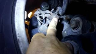 2016-09-26 VW Audi Parking Brake Caliper Seized Hand Brake