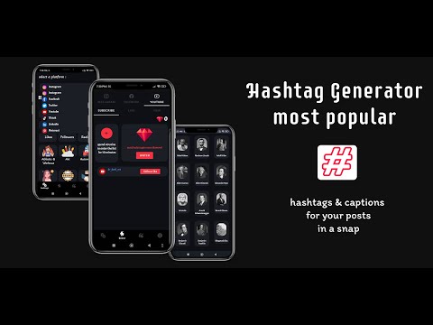 Hashtag Generator:most popular Video