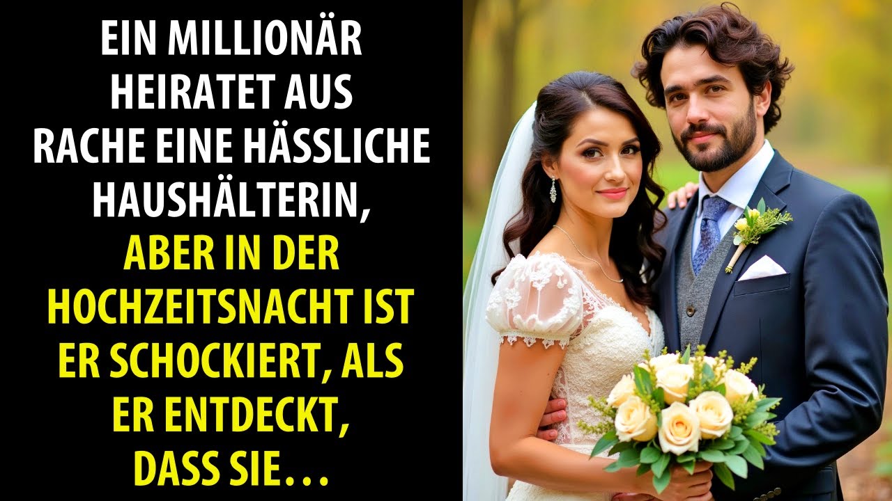 Millionär heiratet aus Rache hässliche Haushälterin, doch in der Hochzeitsnacht entdeckt er etwas.
