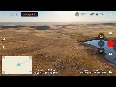 DJI mini 4 pro range test with standard battery. 4 miles outbound !