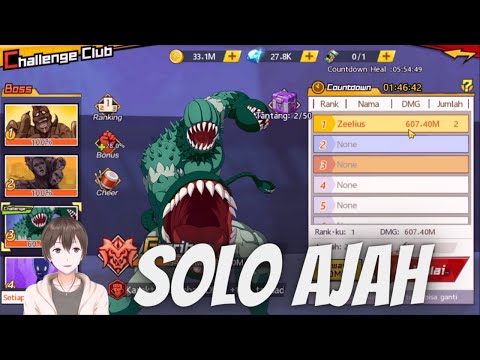 Club Challenge Groribas Solo Masih Bisa !! - One Punch Man The Strongest