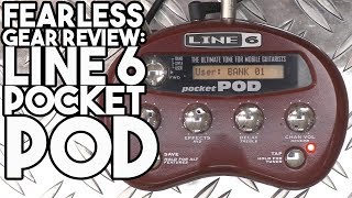 Video thumbnail for Fearless Gear Review  Line 6 Pocket Pod | Spectre Sound Studios by SpectreSoundStudios