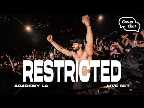 Restricted LIVE @ Group Chat LA [HARD TECHNO]