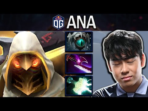 OG.ANA SMURF JUGGERNAUT WITH 20 KILLS WITH BLUE BUILD - DOTA 2 GAMEPLAY