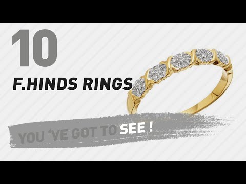 F.Hinds Rings Top 10 Collection // UK New & Popular 2017