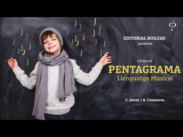 Vídeo relacionado con PENTAGRAMA LLENGUATGE MUSICAL | Vol. 2 Grau Elemental | Llibre en Català | Libro del alumno | Incluye CD | Con Cuaderno de ejercicios (Reg. B.3228) | Llenguatge Musical 2