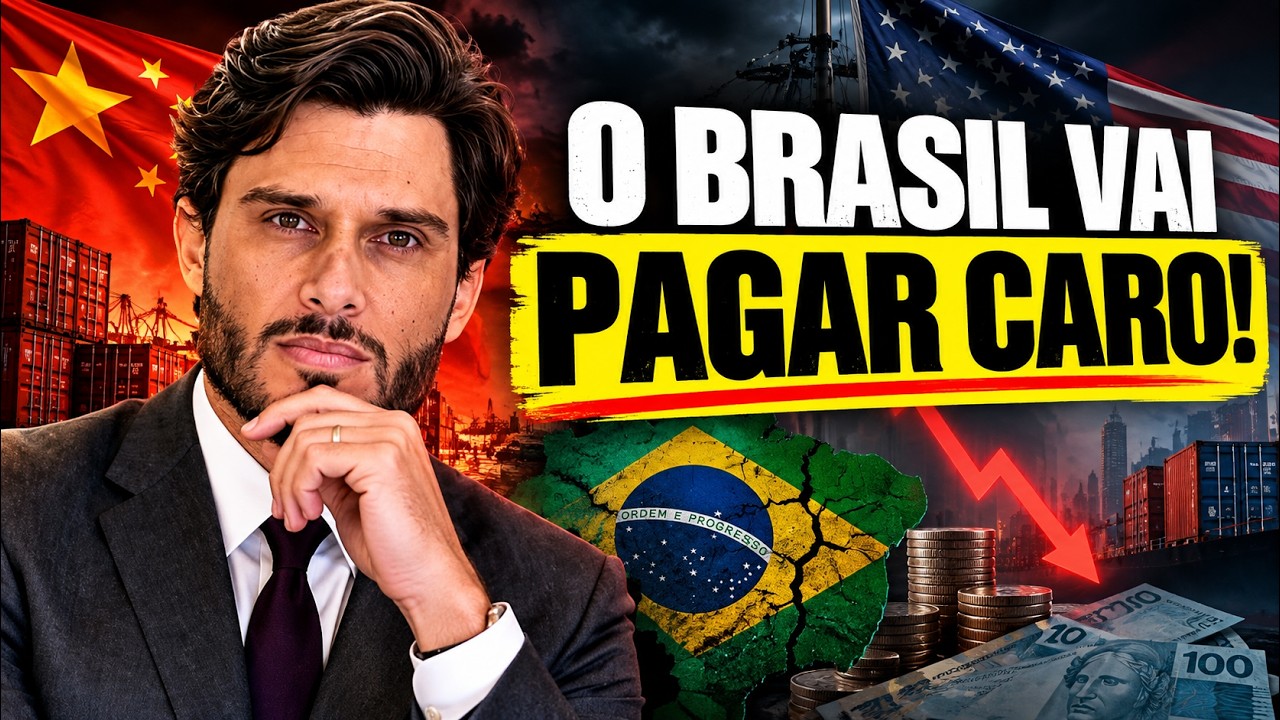 China e EUA: O Brasil Pode Ter um Problema Maior do Que Parece! | Rodrigo Stival - Fernando Beteti