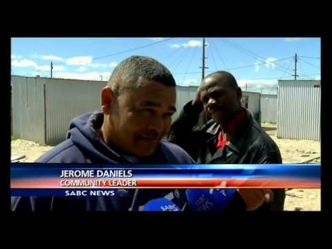 Blikkiesdorp families fear gangster attacks