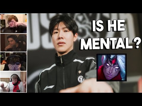 Streamers React to TheShy Picking Varus TOP in Match Point for T1