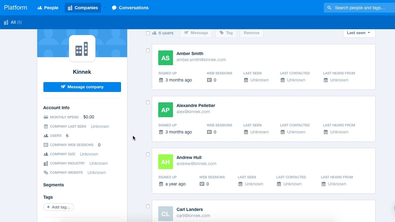 HOW TO: Create new companies and assign users in Intercom