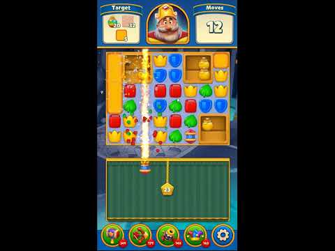 Royal Match Level 3858 - NO BOOSTERS GAMEPLAY 👑 | SKILLGAMING ✔️