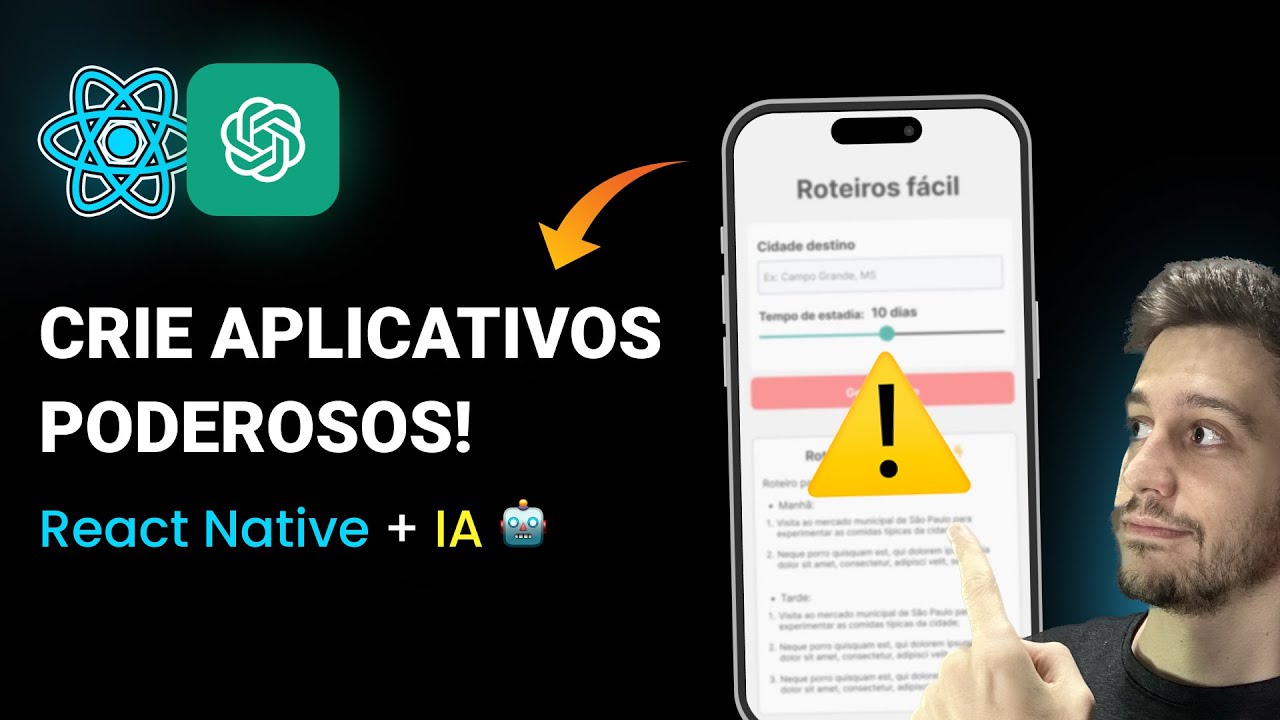 React Native + IA ChatGPT - Criando aplicativo completo do zero 🔥