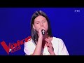 Vitaa version Slimane - A fleur de toi | Marika | The Voice Kids 2023 | Audition à l'aveugle