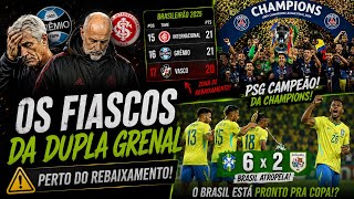 Dupla GreNal decepciona e Brasil amassa Panama!