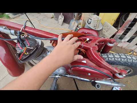 Jawa ČZ 175 356  uspěchaná oprava nebo renovace 