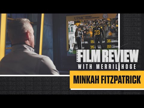 Film Review with Merril Hoge: Why Minkah Fitzpatrick was a SERIOUS upgrade for Steelers secondary
