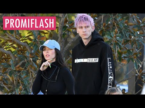 Megan Fox und MGK nach Geburt erstmals zusammen gesichtet