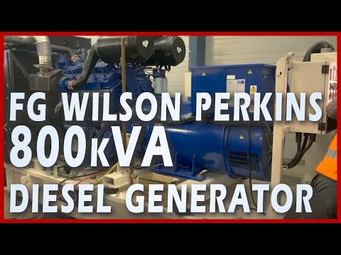 FG Wilson Perkins Diesel Generator 800kVA – XP80022 Test #perkins | #fgwilson Authorised Dealer