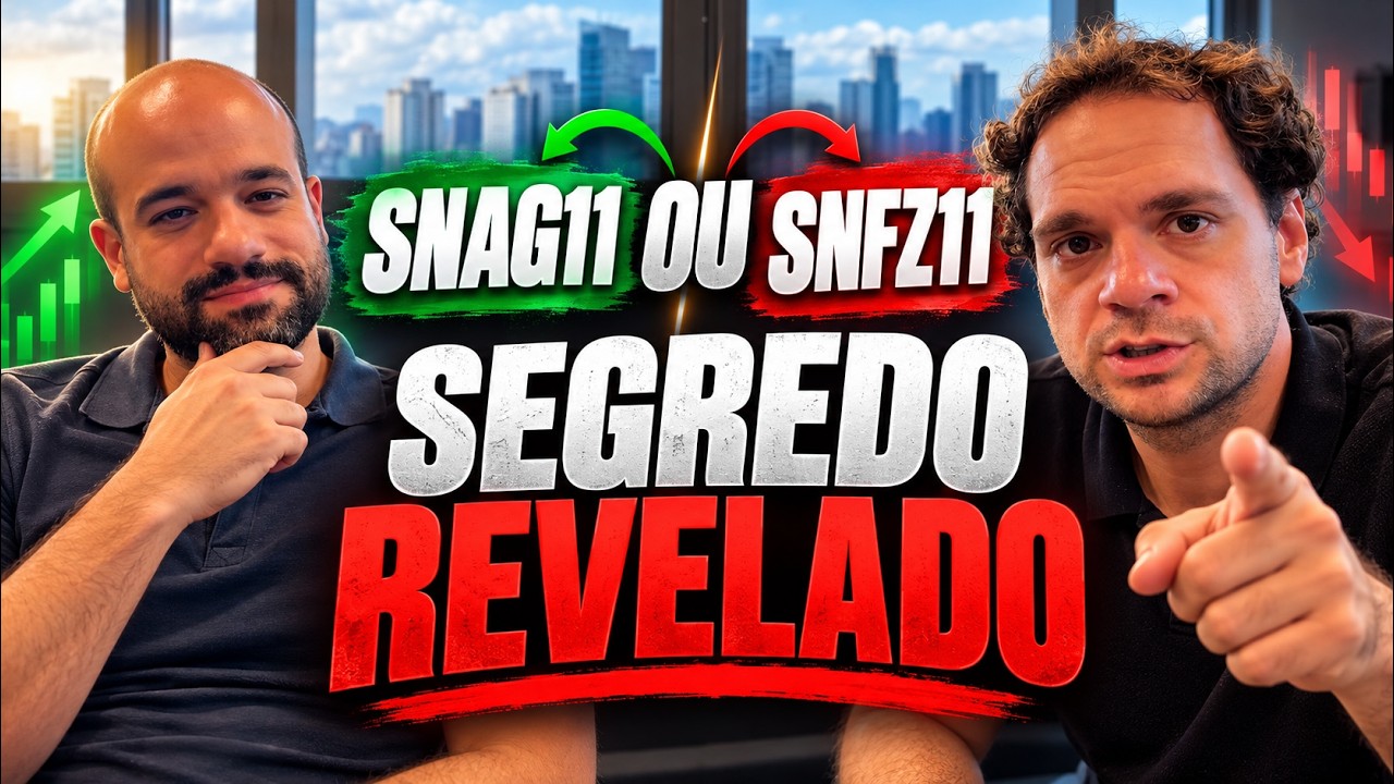 SNAG11 OU SNFZ11: QUAL É MELHOR?
