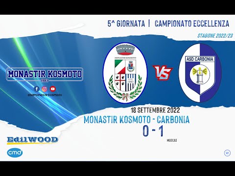 18/09/2022 Monastir Kosmoto - Carbonia (Gol e Highlights)