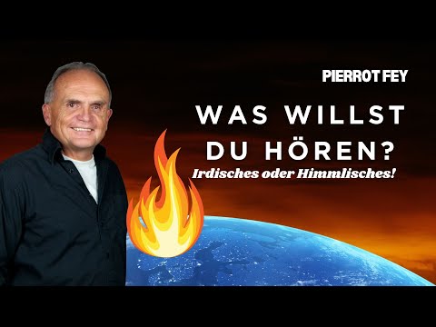 Pierrot Fey - Was willst du hören? Irdisches oder Himmlisches? - Pierrot Fey (17. Mai - 20 Uhr)