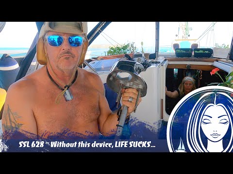 SSL628 ~ Installing a new LEWMAR 24V Windlass onboard.. a MOST IMPORTANT DEVICE!!